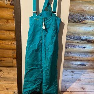 Vintage Columbia ski bibs